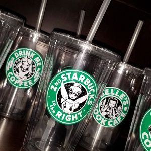 Tinkerbell Disney Starbucks reusable cup